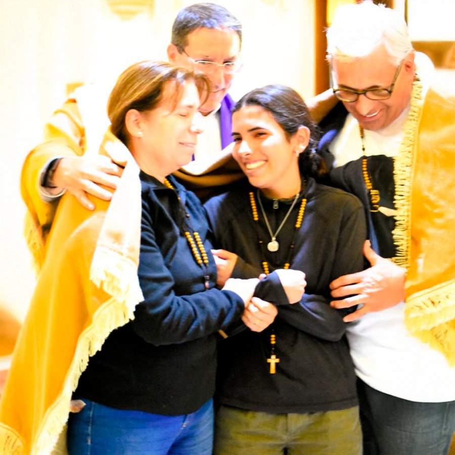 Ceremonia de imposición del poncho del Cura Brochero